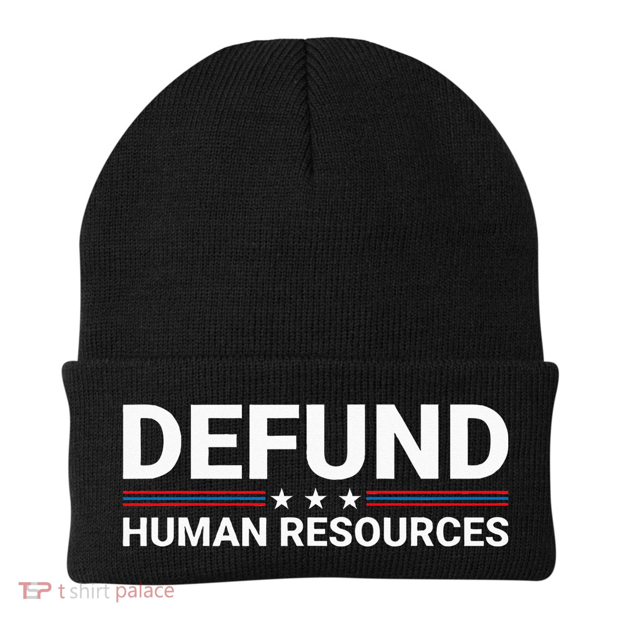 Defund Human Resources Beanie