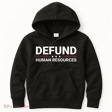 Defund Human Resources Kids Hoodie