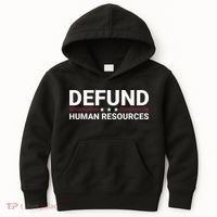 Defund Human Resources Kids Hoodie thumb 0