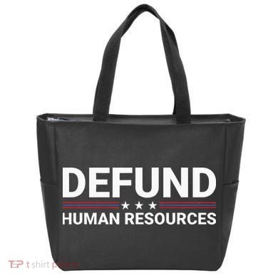 Defund Human Resources Tote Bag