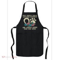 Dirt Horse Smell Dog Slobber Floral Country Farm Women Apron thumb 0