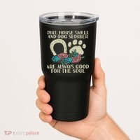 Dirt Horse Smell Dog Slobber Floral Country Farm Women Tumbler thumb 2