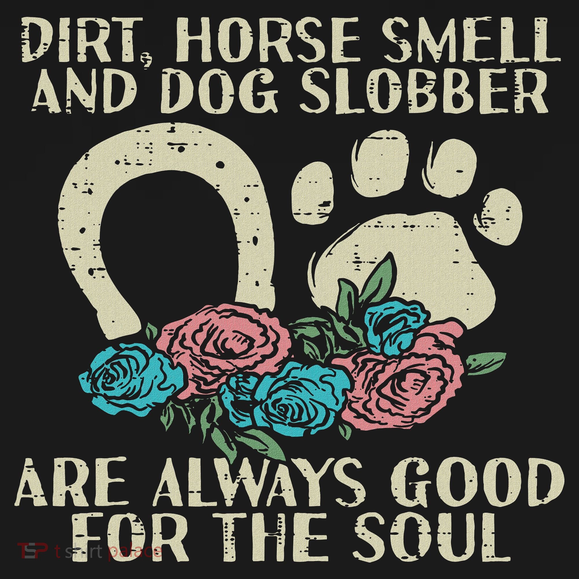 Dirt Horse Smell Dog Slobber Floral Country Farm Women Toddler Hoodie