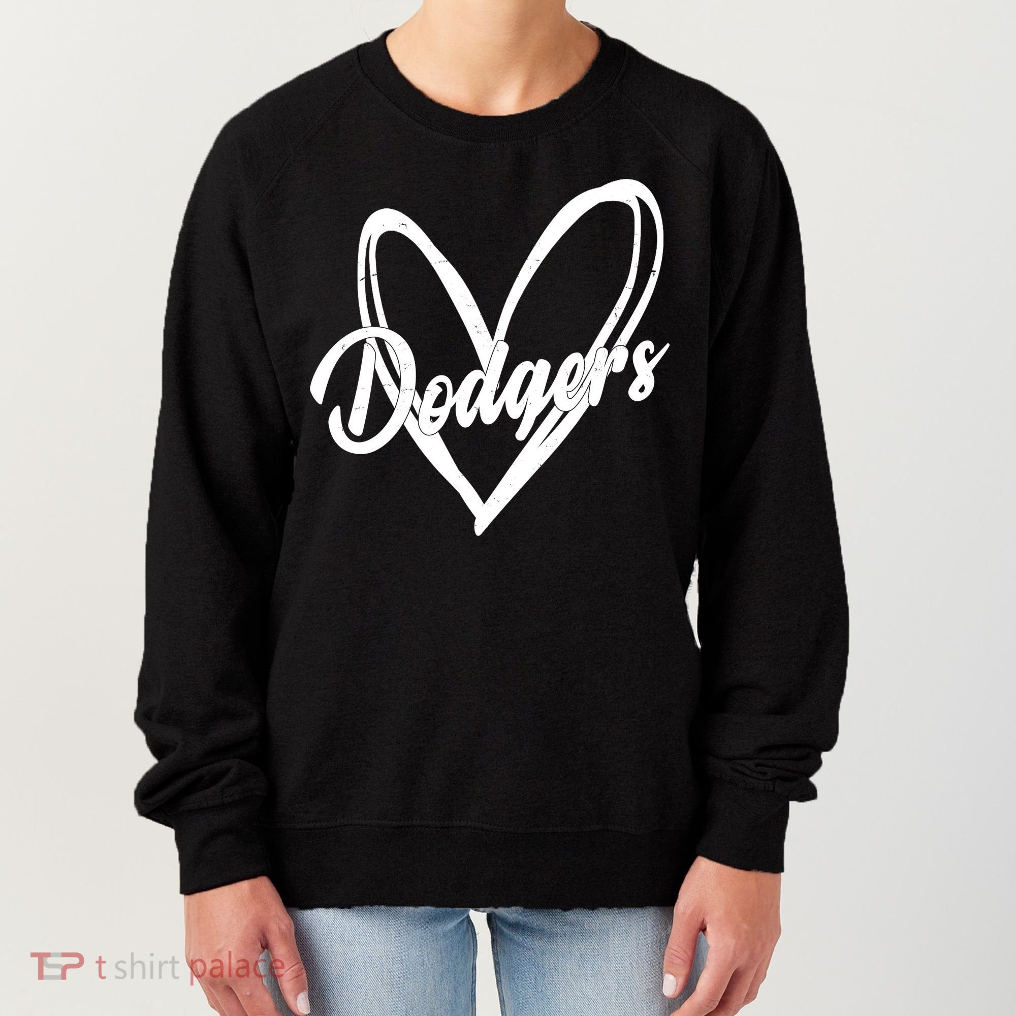 Dodgers Heart Sport Lover Fan Women's Sweatshirt