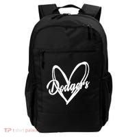 Dodgers Heart Sport Lover Fan Backpack thumb 0