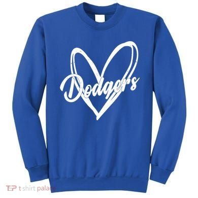 Dodgers Heart Sport Lover Fan Sweatshirt