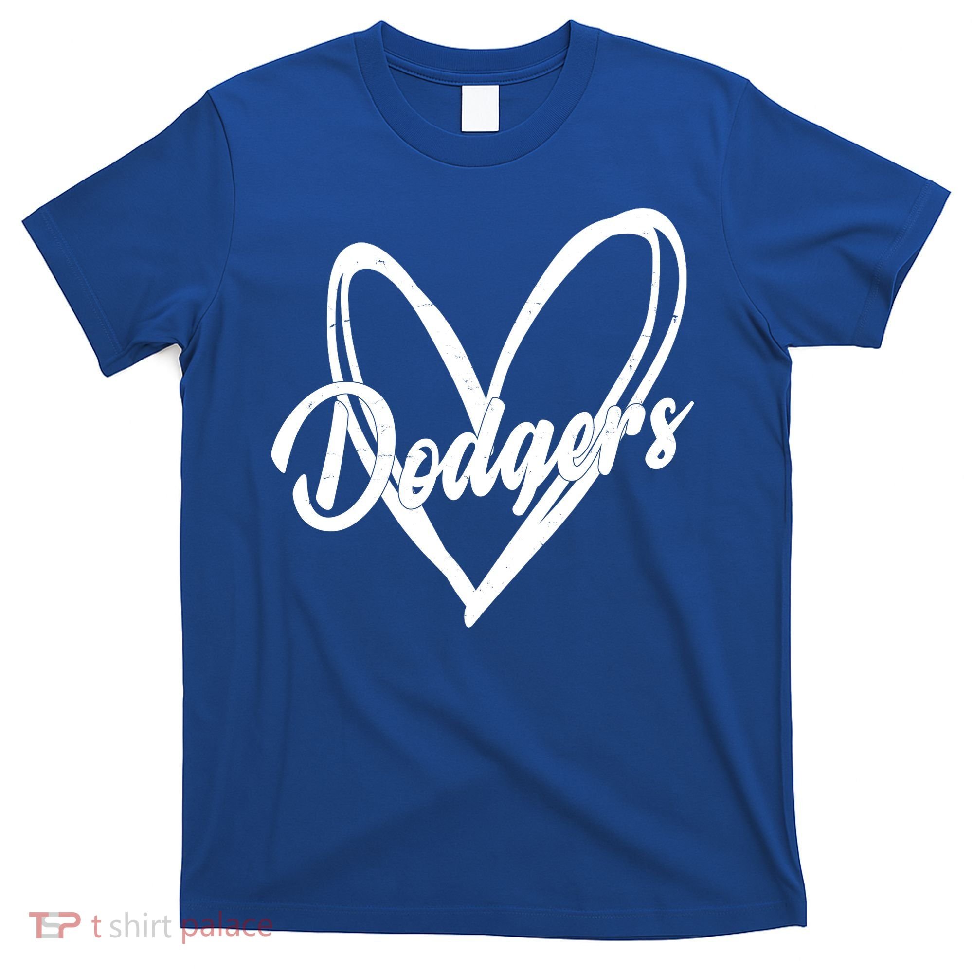 Dodgers Heart Sport Lover Fan T-Shirt