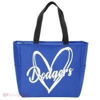 Dodgers Heart Sport Lover Fan Tote Bag thumb 0