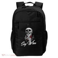 Doc Holiday Say When Skull Backpack thumb 0