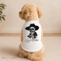 Doc Holiday Say When Skull Doggie Tank thumb 2