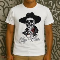 Doc Holiday Say When Skull T-Shirt thumb 3