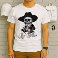 Doc Holiday Say When Skull T-Shirt thumb 6