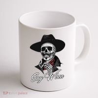 Doc Holiday Say When Skull Coffee Mug thumb 1