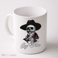 Doc Holiday Say When Skull Coffee Mug thumb 0