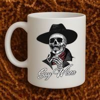 Doc Holiday Say When Skull Coffee Mug thumb 2