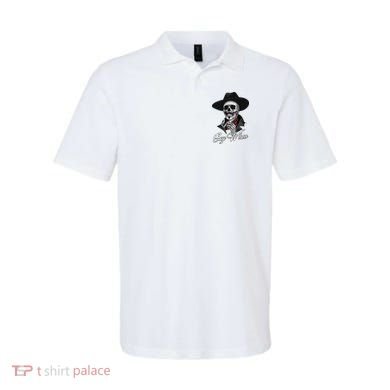 Doc Holiday Say When Skull Polo