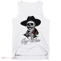 Doc Holiday Say When Skull Tank Top thumb 0