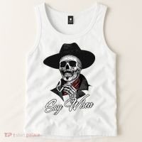 Doc Holiday Say When Skull Tank Top thumb 2