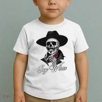 Doc Holiday Say When Skull Toddler T-Shirt thumb 2