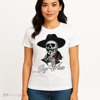 Doc Holiday Say When Skull Women's T-Shirt thumb 4