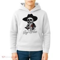 Doc Holiday Say When Skull Kids Hoodie thumb 4