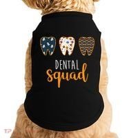 Dental Halloween Squad Doggie Tank thumb 0