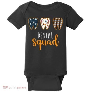 Dental Halloween Squad Baby Bodysuit