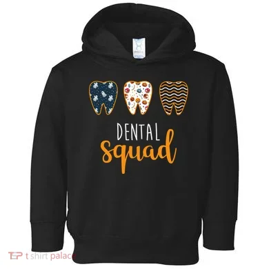 Dental Halloween Squad Toddler Hoodie