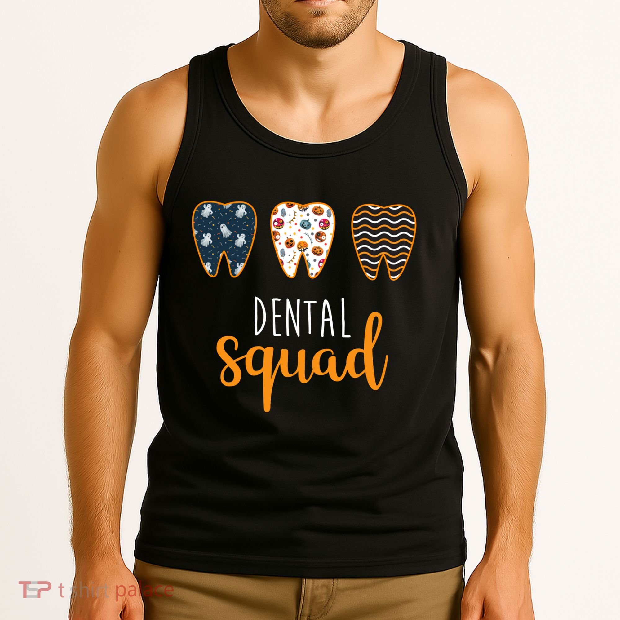 Dental Halloween Squad Tank Top