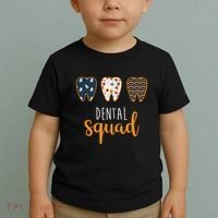 Dental Halloween Squad Toddler T-Shirt thumb 2
