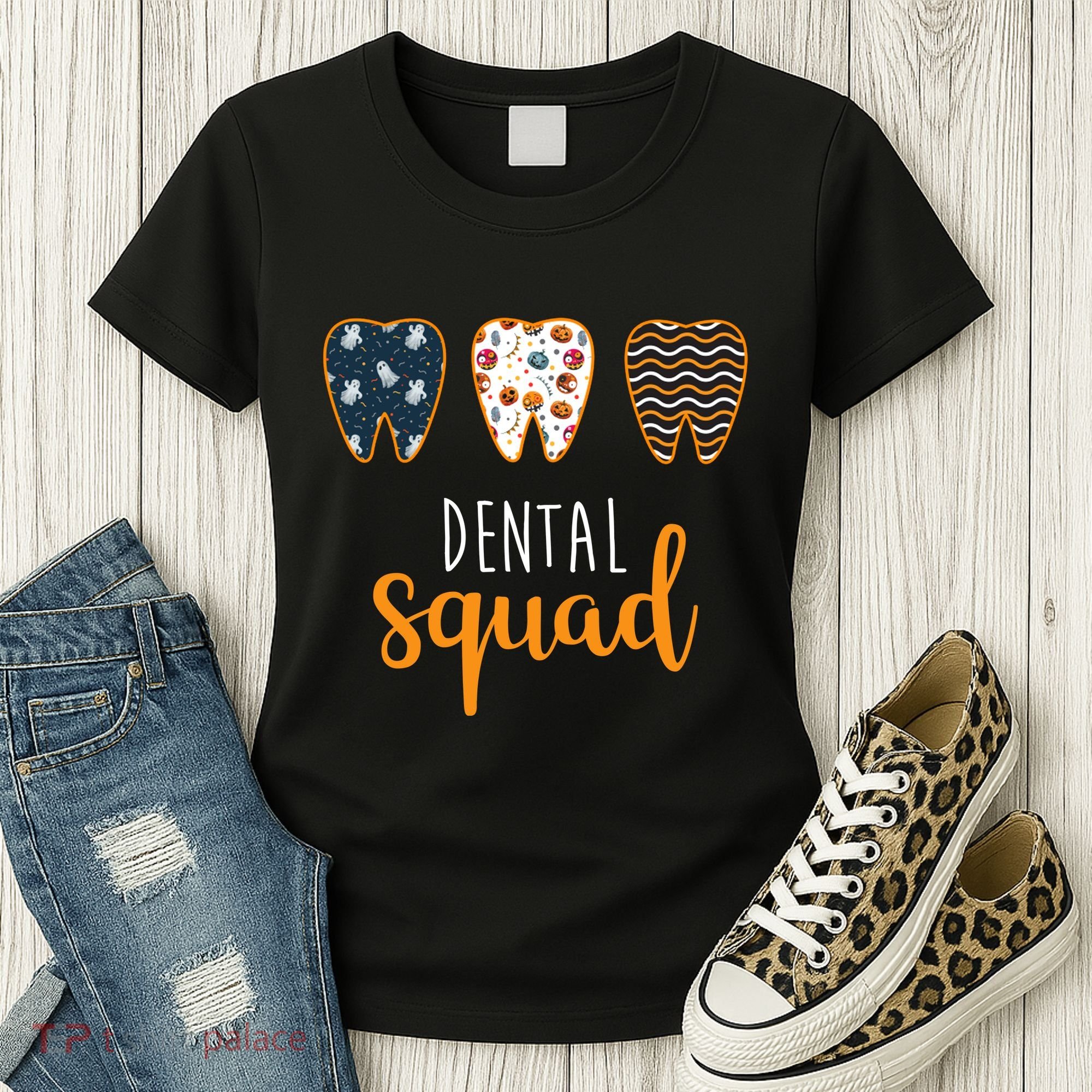 Dental Halloween Squad Women's T-Shirt