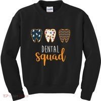 Dental Halloween Squad Kids Sweatshirt thumb 0