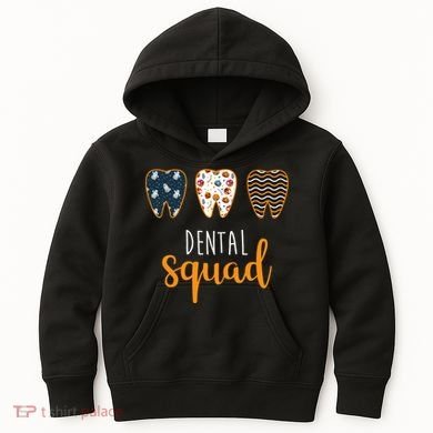 Dental Halloween Squad Kids Hoodie