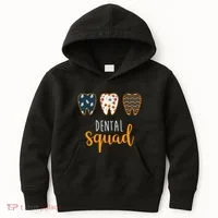 Dental Halloween Squad Kids Hoodie thumb 0