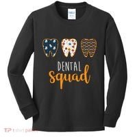 Dental Halloween Squad Kids Long Sleeve Shirt thumb 0