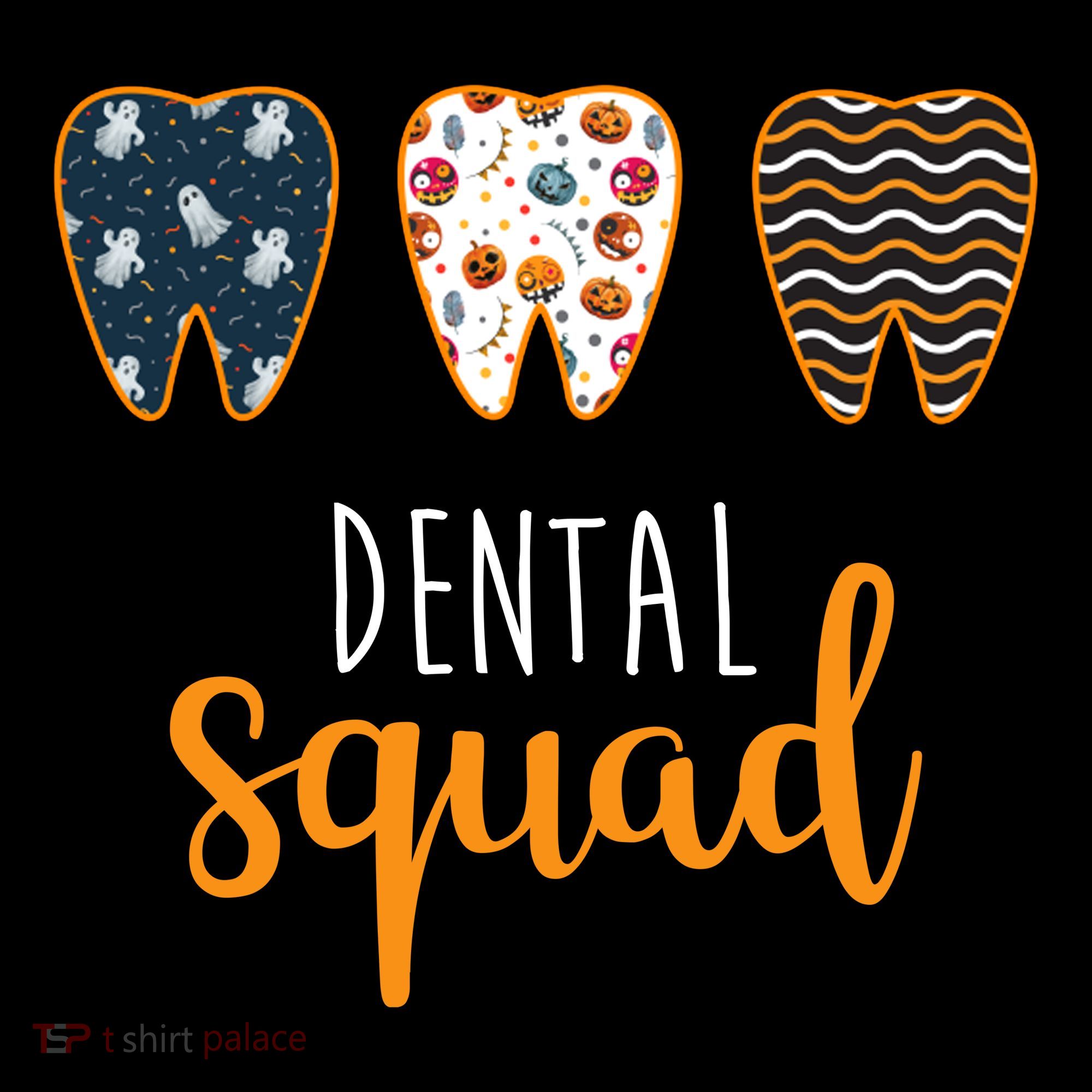 Dental Halloween Squad Kids Long Sleeve Shirt