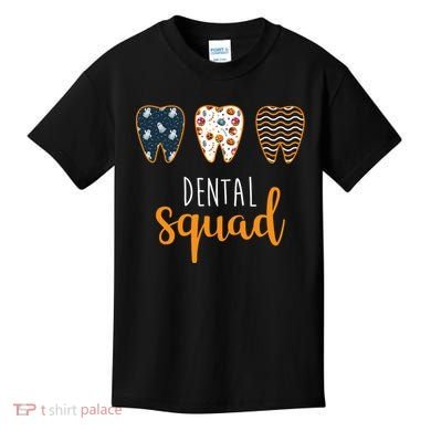 Dental Halloween Squad Kids T-Shirt