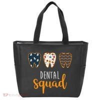 Dental Halloween Squad Tote Bag thumb 0