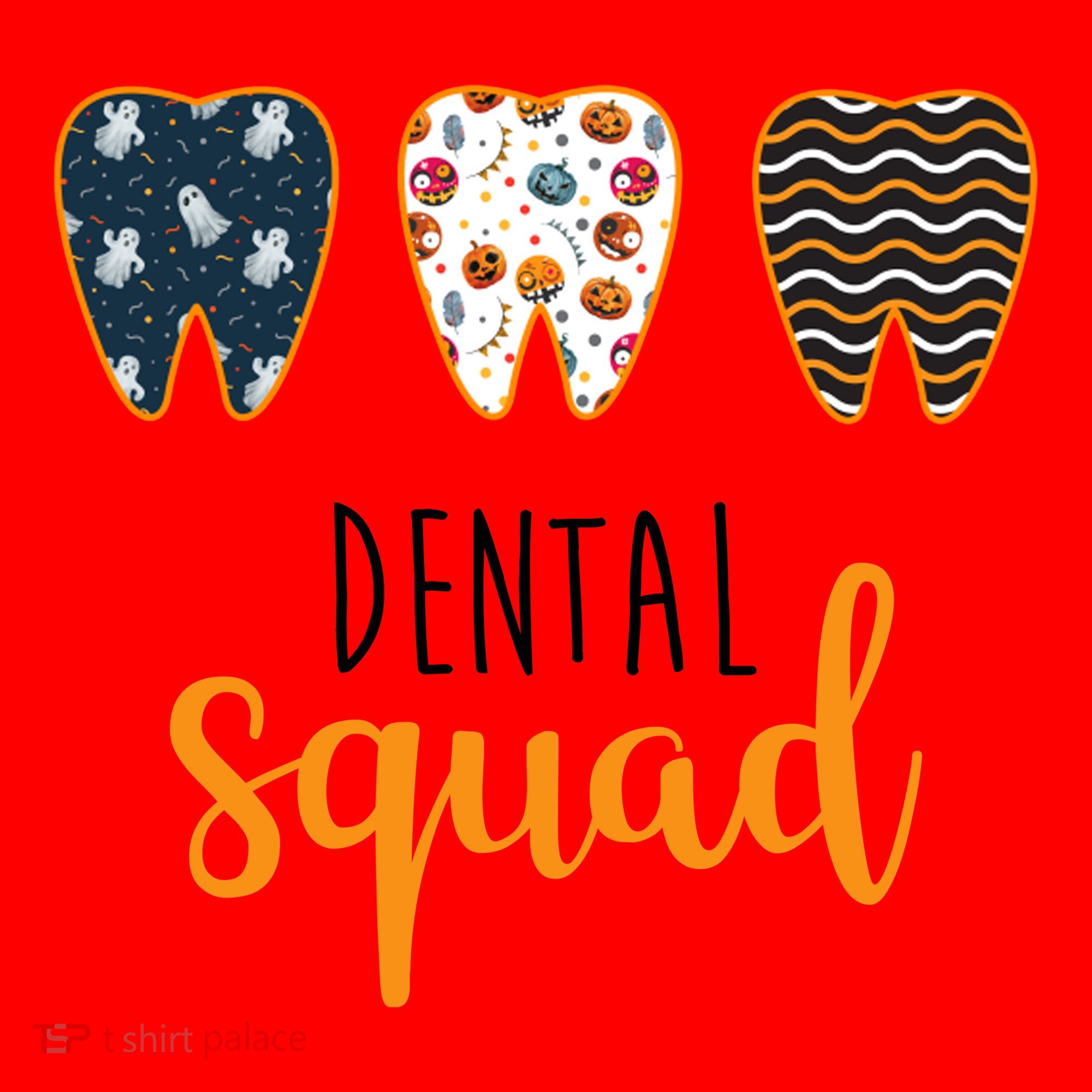 Dental Halloween Squad Santa Hat
