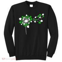 Dandelion Happy St Patricks Day Irish Lucky Clover Shamrock Sweatshirt thumb 0