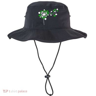 Dandelion Happy St Patricks Day Irish Lucky Clover Shamrock Bucket Hat