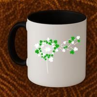 Dandelion Happy St Patricks Day Irish Lucky Clover Shamrock Coffee Mug thumb 2