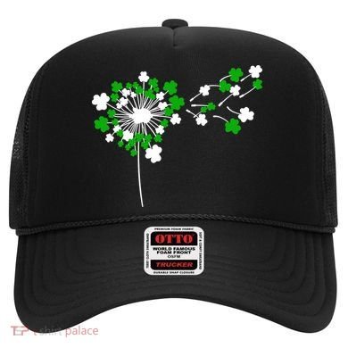 Dandelion Happy St Patricks Day Irish Lucky Clover Shamrock Hat