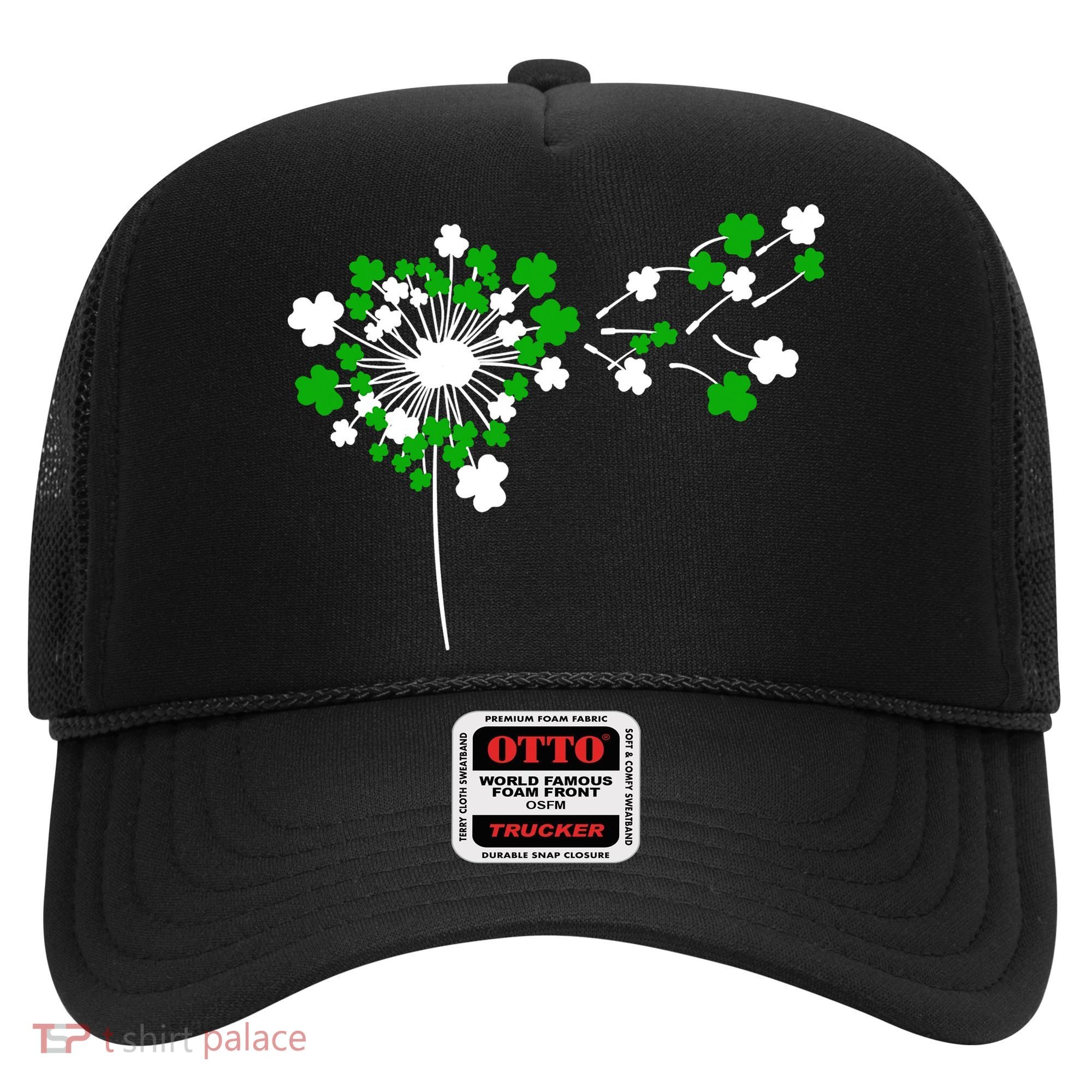 Dandelion Happy St Patricks Day Irish Lucky Clover Shamrock Hat