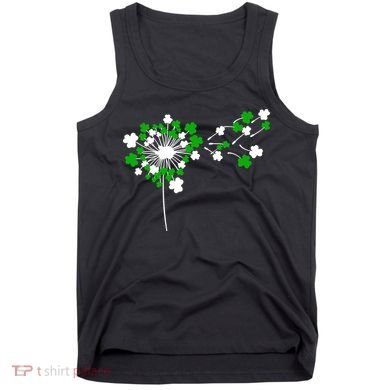 Dandelion Happy St Patricks Day Irish Lucky Clover Shamrock Tank Top