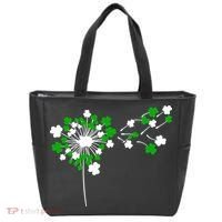 Dandelion Happy St Patricks Day Irish Lucky Clover Shamrock Tote Bag thumb 0