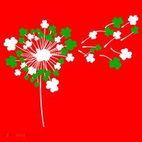 Dandelion Happy St Patricks Day Irish Lucky Clover Shamrock Santa Hat thumb 1