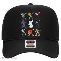 Dabbing Halloween Skeleton Zombie Scary Pumpkin Mummy Hat thumb 0