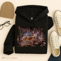Deer Hunting Scene Hoodie thumb 4