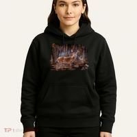 Deer Hunting Scene Hoodie thumb 5